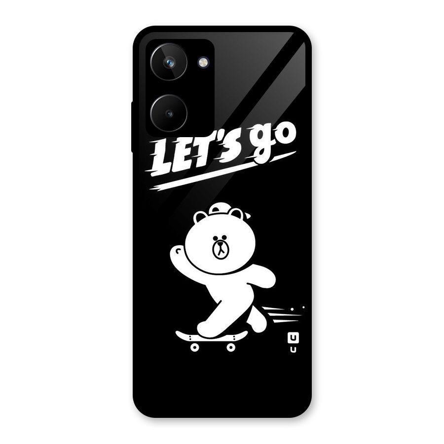 Lets Go Art Glass Back Case for Realme 10