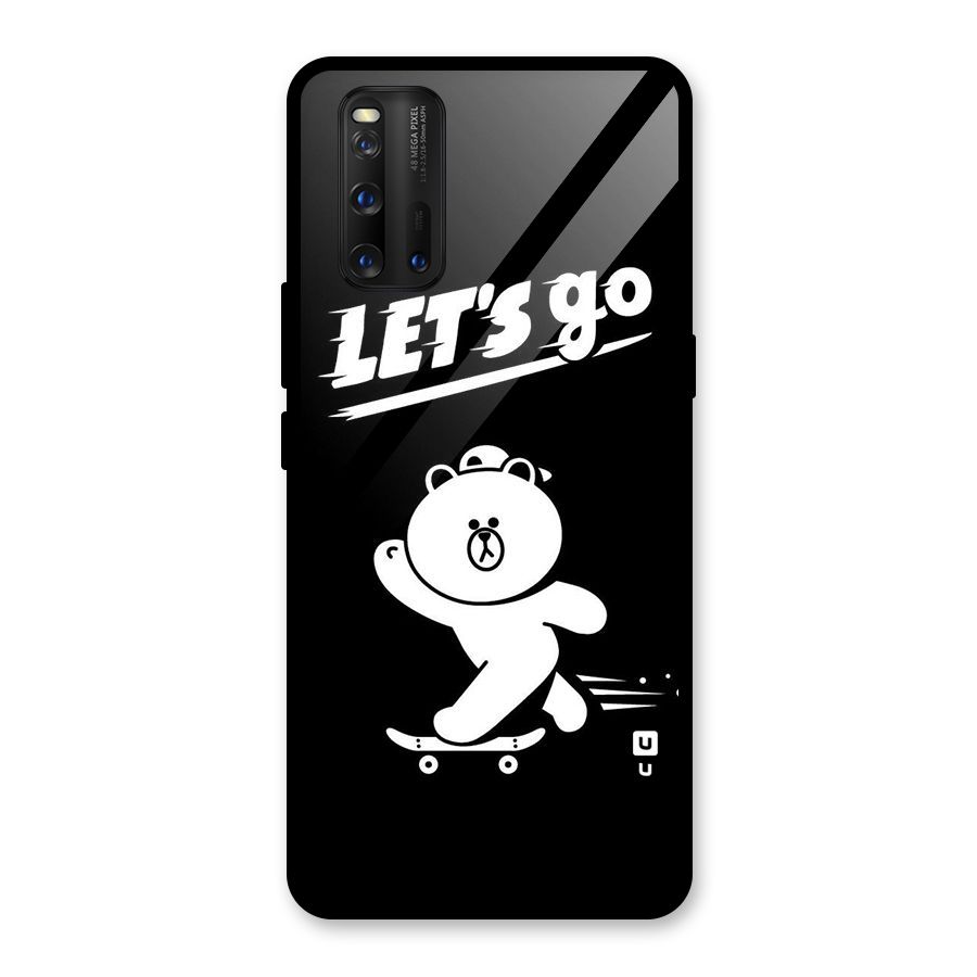 Lets Go Art Glass Back Case for Vivo iQOO 3