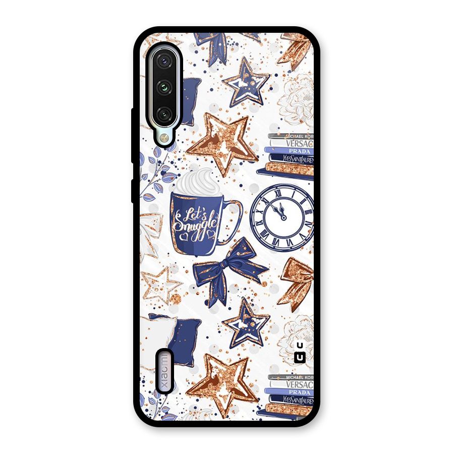 Lets Snuggle Glass Back Case for Mi A3