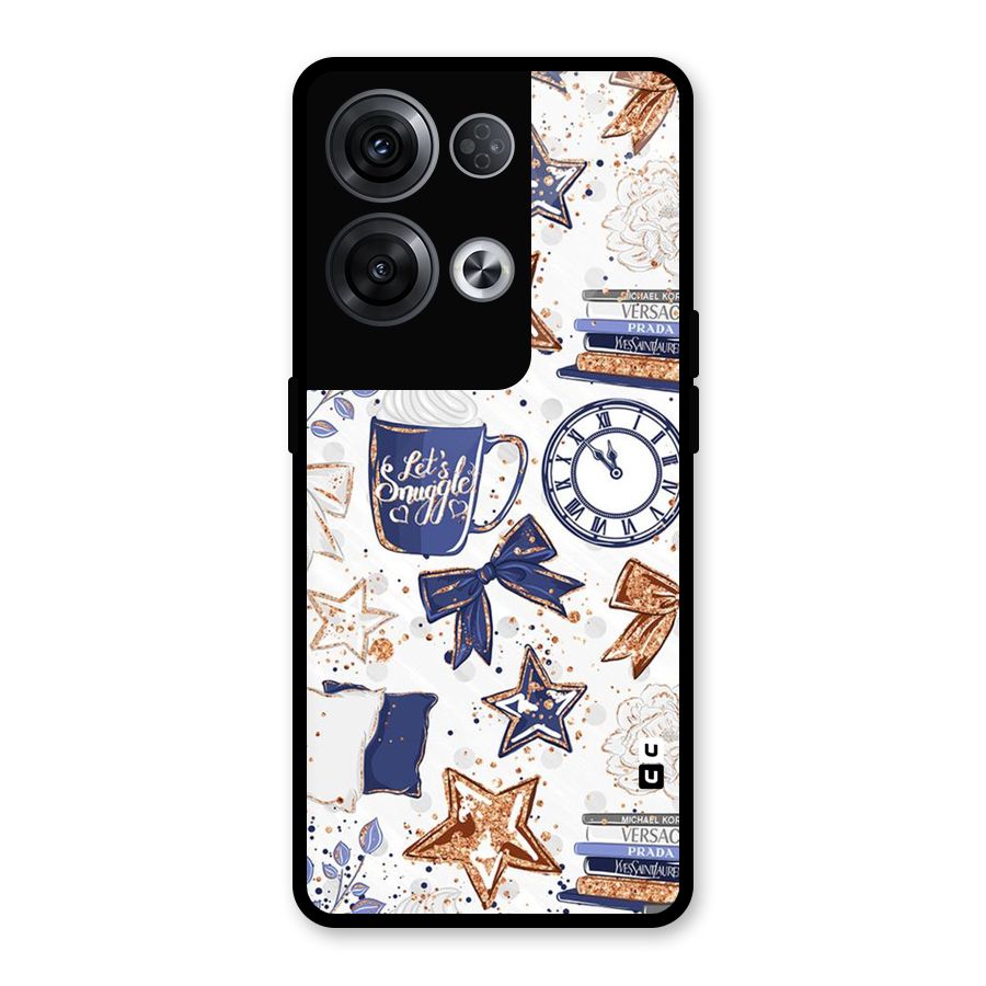 Lets Snuggle Glass Back Case for Oppo Reno8 Pro 5G