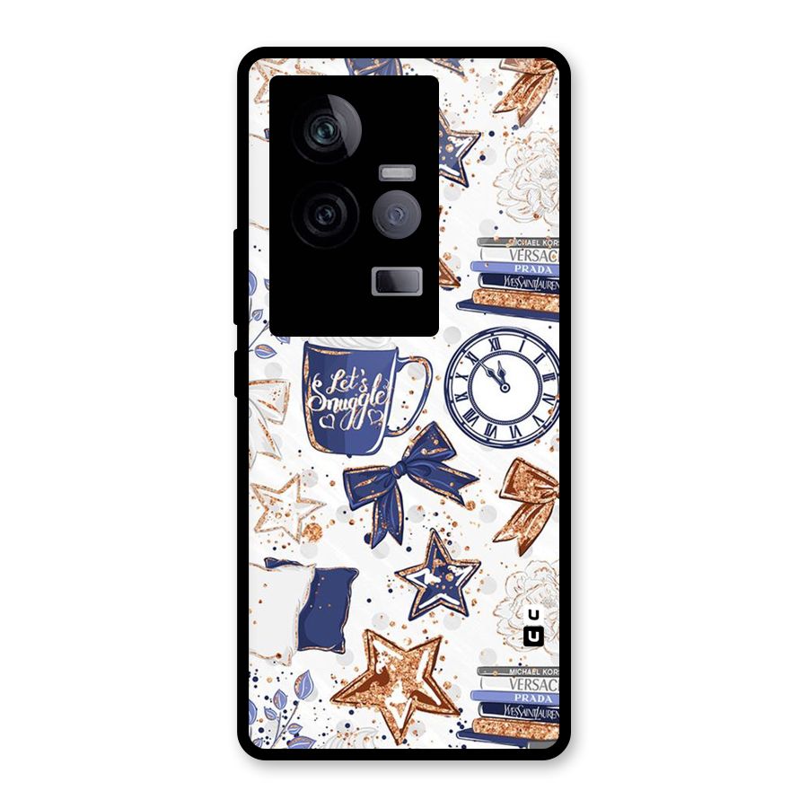 Lets Snuggle Glass Back Case for Vivo iQOO 11 5G