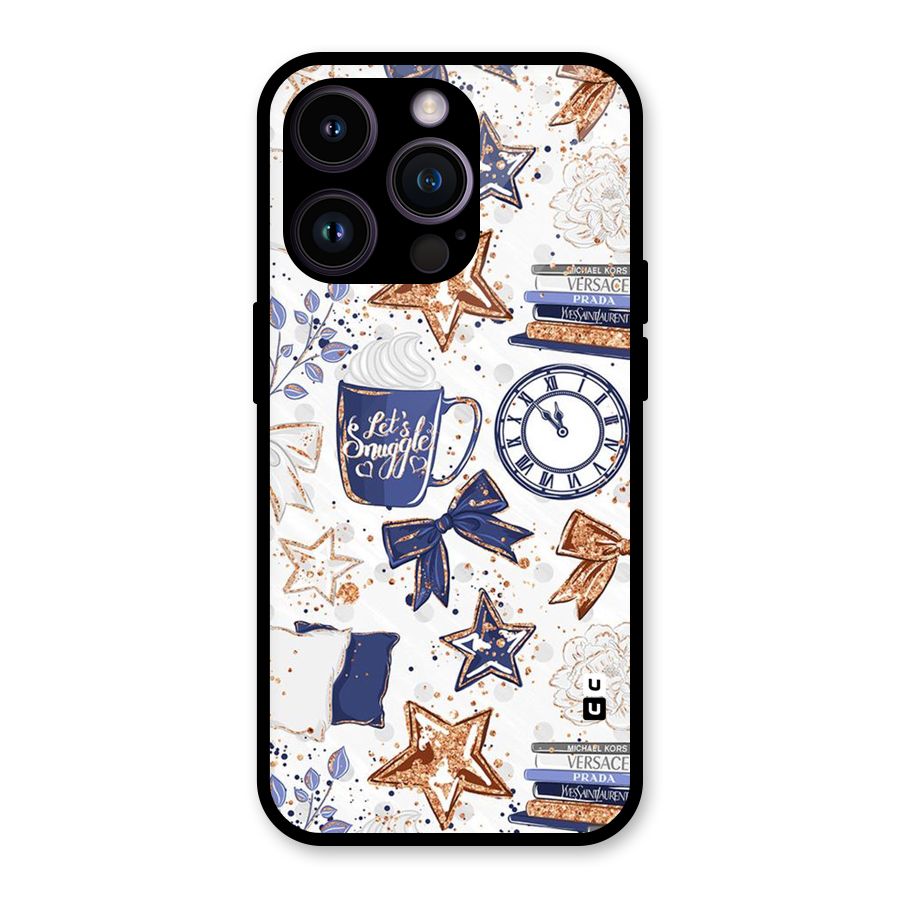 Lets Snuggle Glass Back Case for iPhone 14 Pro