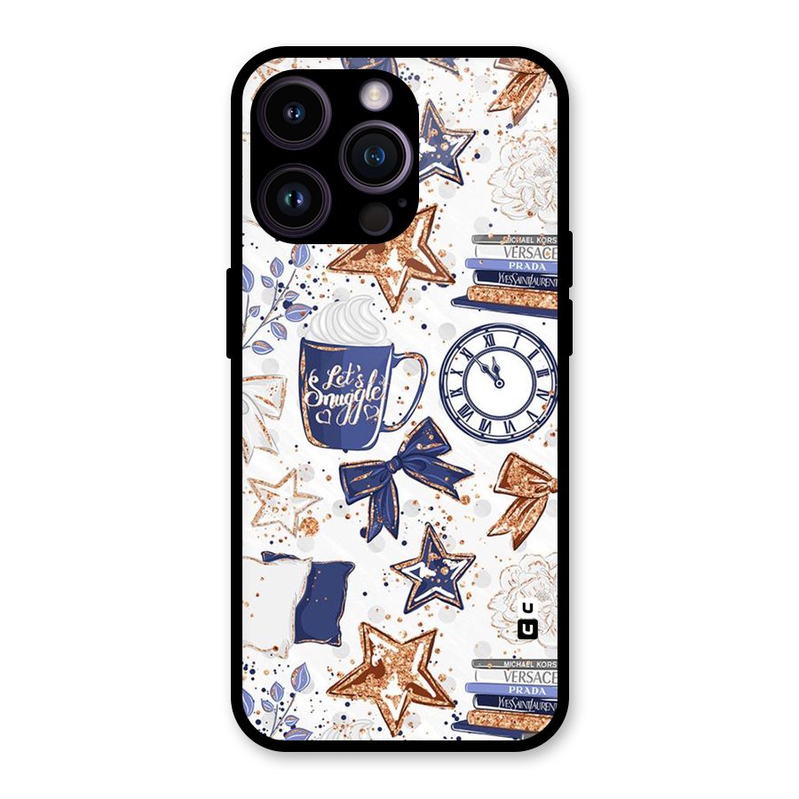 Lets Snuggle Glass Back Case for iPhone 14 Pro Max