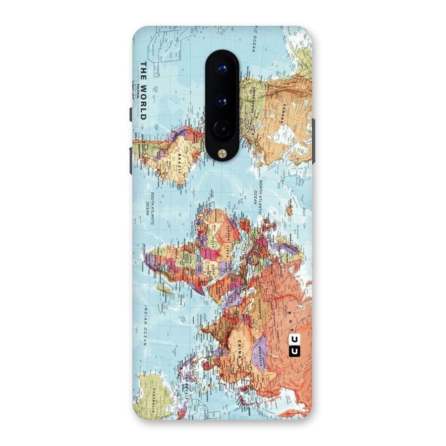 Lets Travel The World Back Case for OnePlus 8
