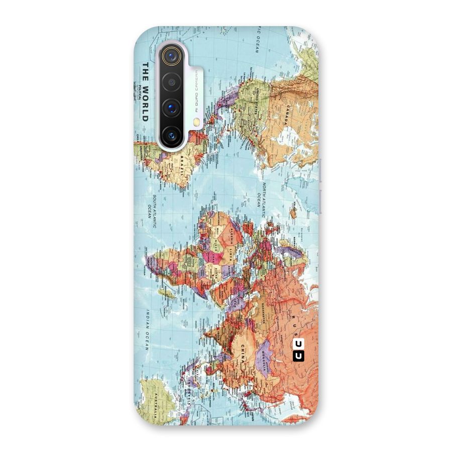 Lets Travel The World Back Case for Realme X3 SuperZoom