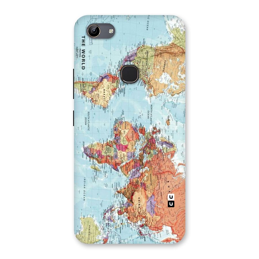 Lets Travel The World Back Case for Vivo Y81