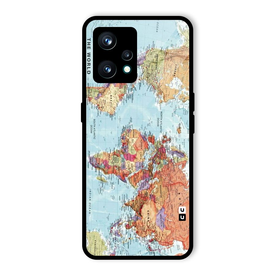 Lets Travel The World Glass Back Case for Realme 9 Pro Plus 5G