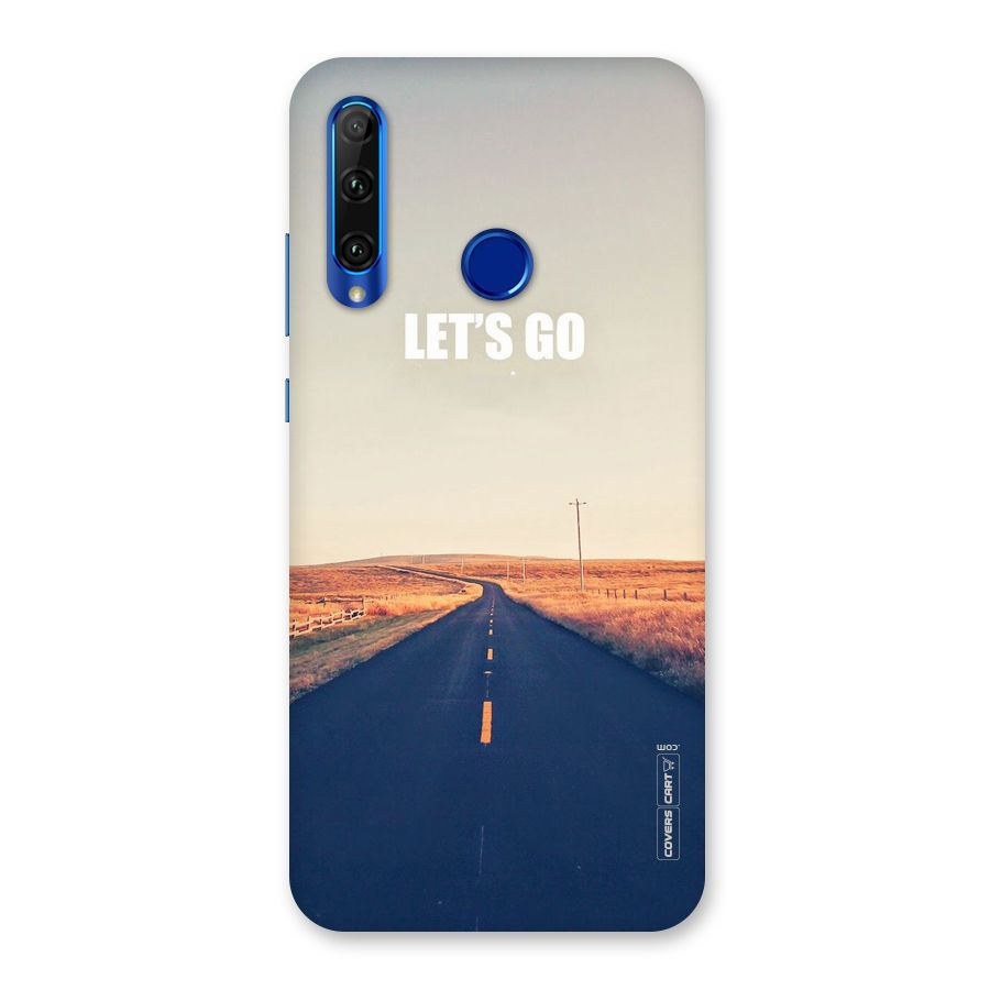 Lets Wander Back Case for Honor 20i