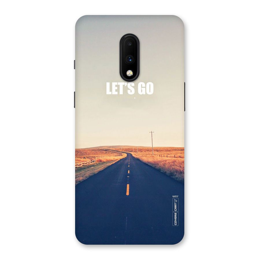 Lets Wander Back Case for OnePlus 7