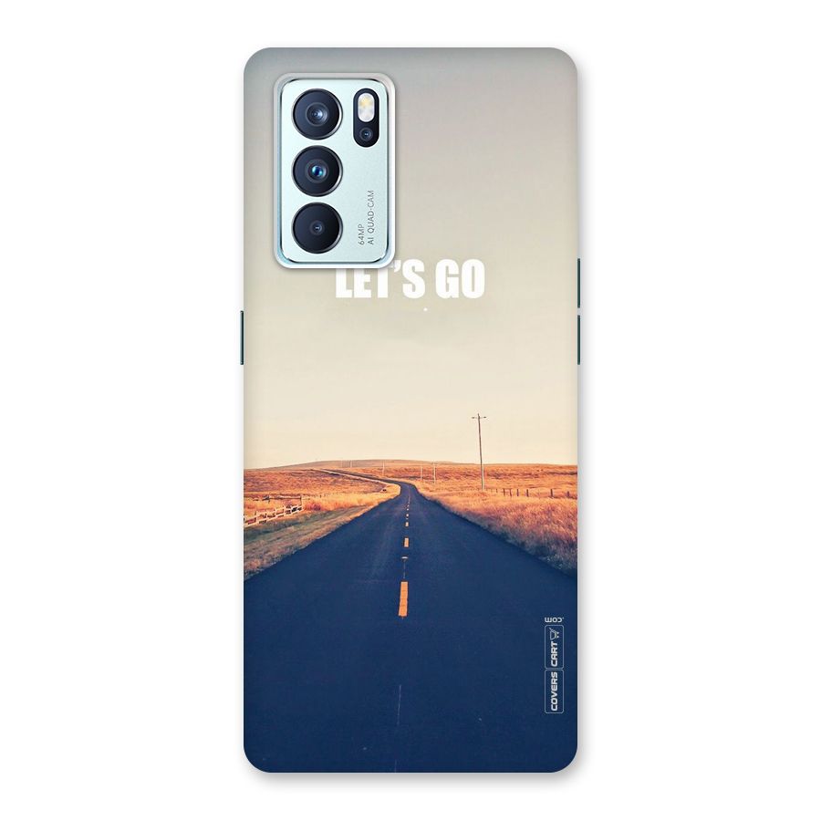 Lets Wander Back Case for Oppo Reno6 Pro 5G