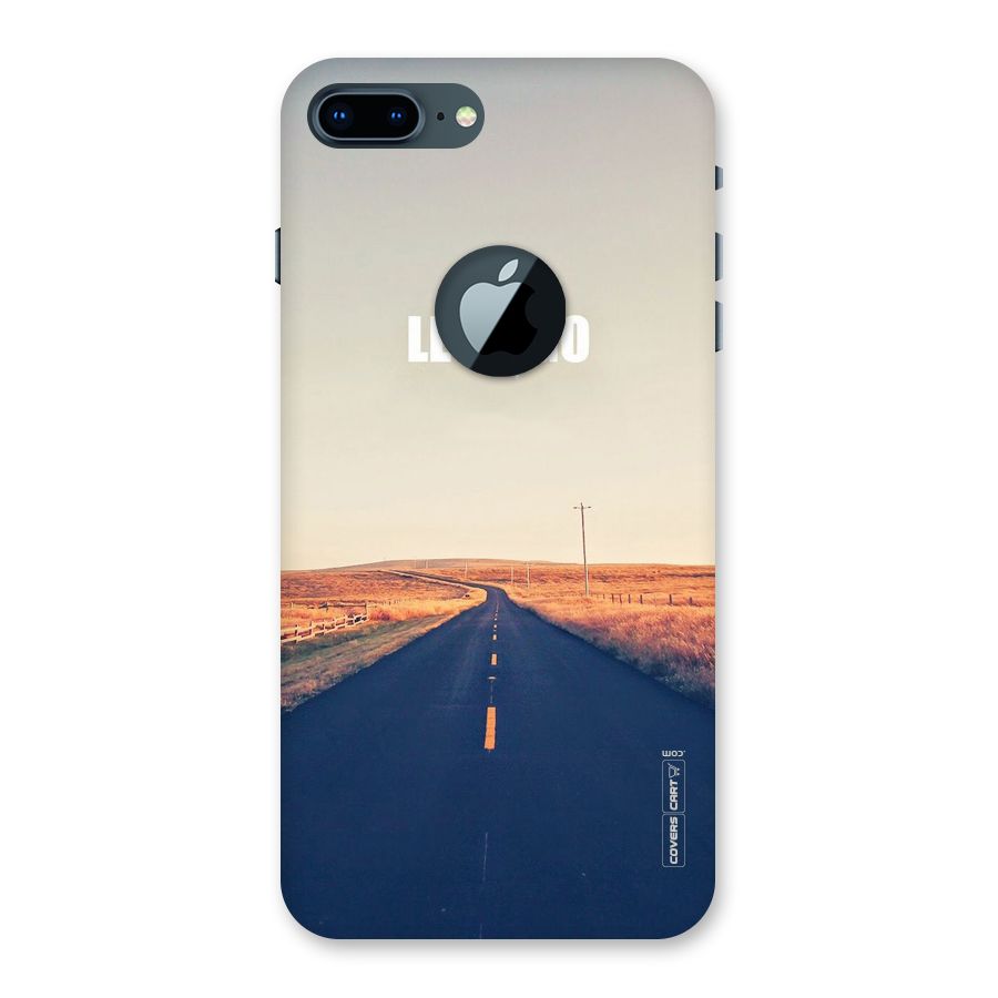 Lets Wander Back Case for iPhone 7 Plus Logo Cut
