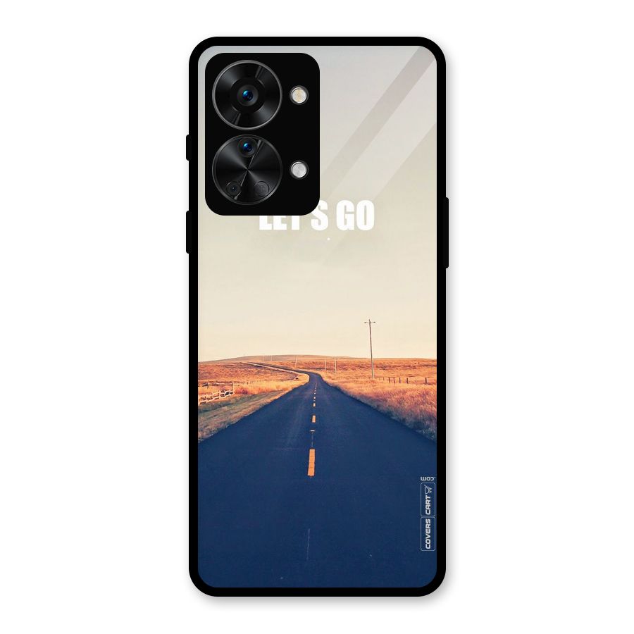 Lets Wander Glass Back Case for OnePlus Nord 2T