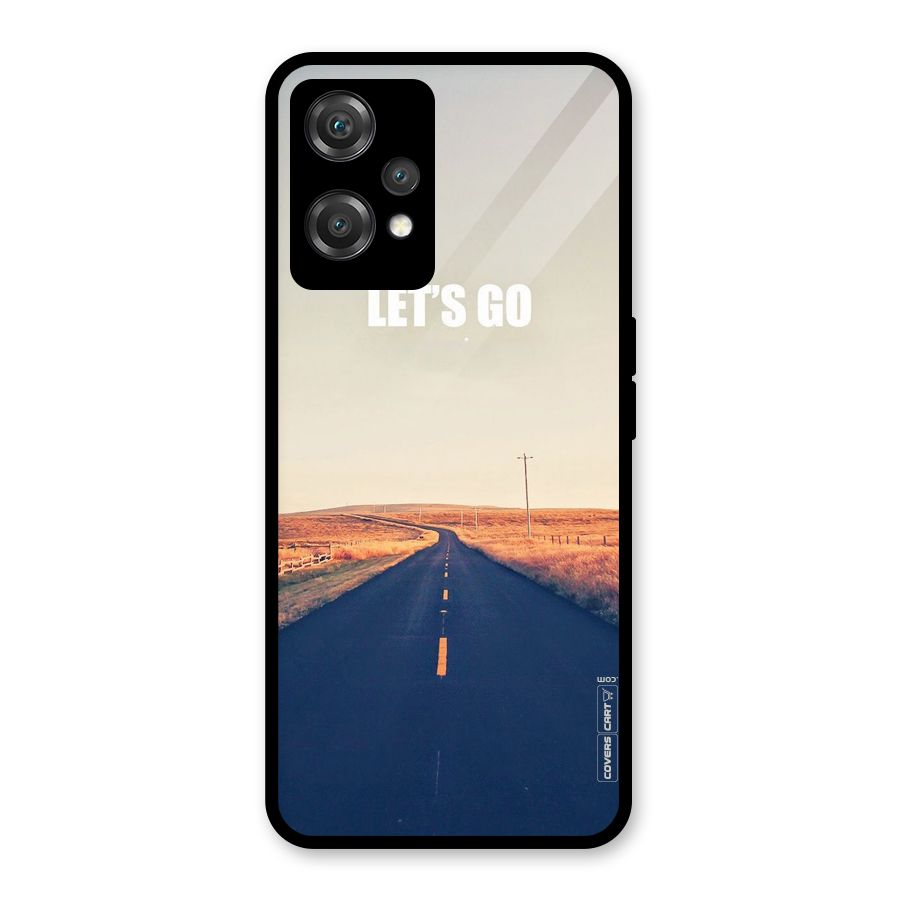 Lets Wander Glass Back Case for OnePlus Nord CE 2 Lite 5G