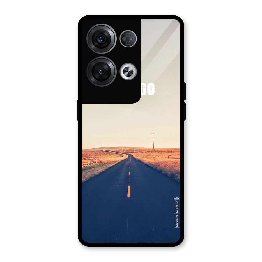 Lets Wander Glass Back Case for Oppo Reno8 Pro 5G