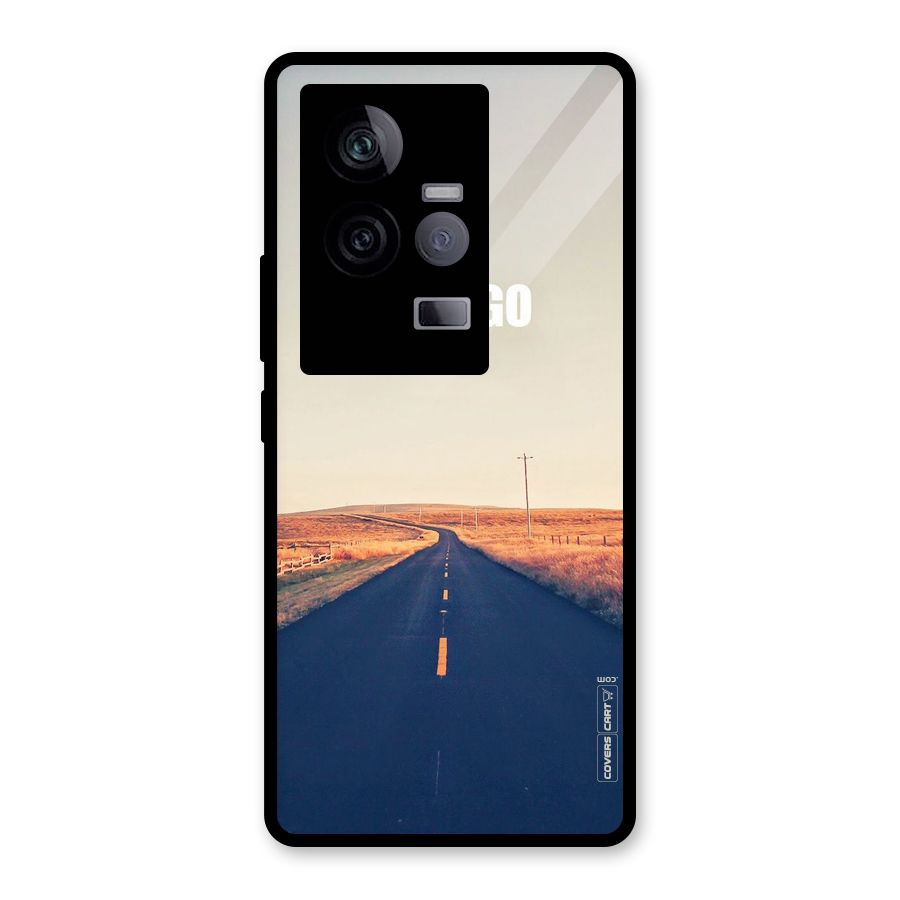 Lets Wander Glass Back Case for Vivo iQOO 11 5G