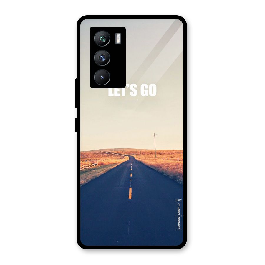 Lets Wander Glass Back Case for Vivo iQOO 9 SE