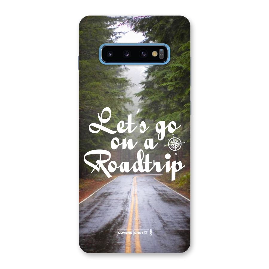 Lets go on a Roadtrip Back Case for Galaxy S10 Plus