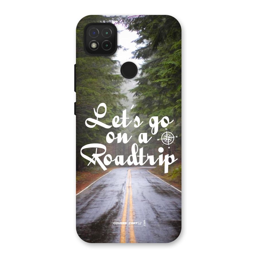 Lets go on a Roadtrip Back Case for Redmi 9C