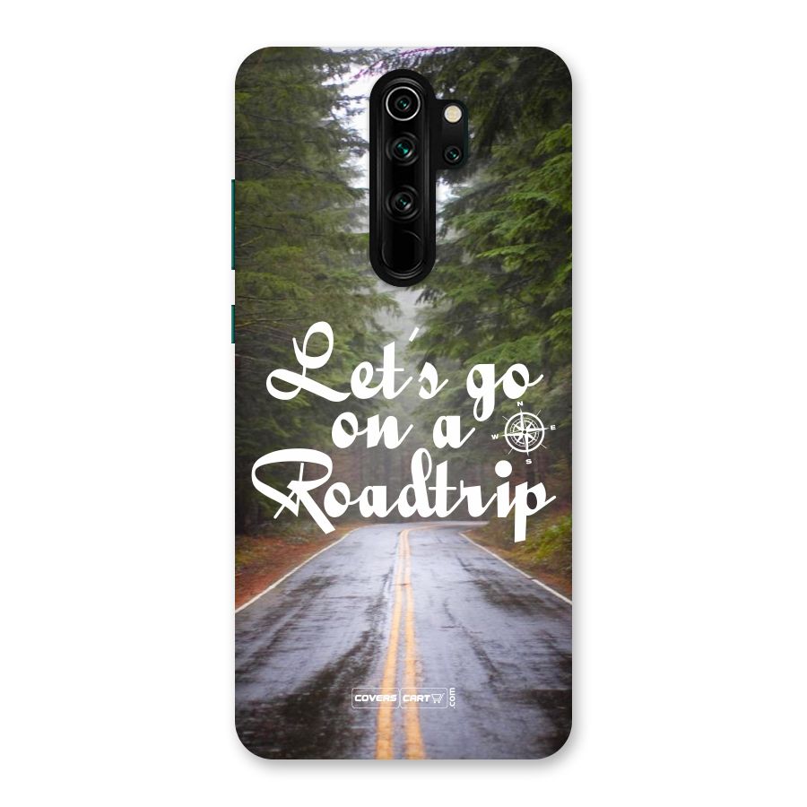 Lets go on a Roadtrip Back Case for Redmi Note 8 Pro