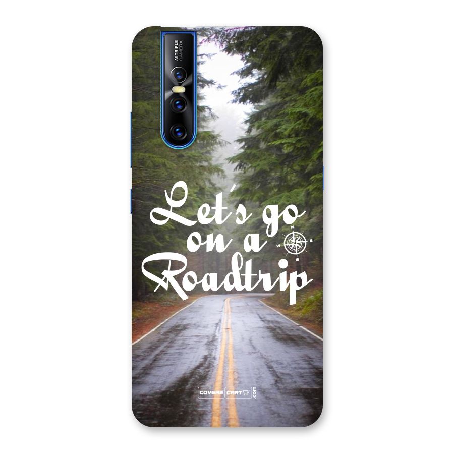 Lets go on a Roadtrip Back Case for Vivo V15 Pro