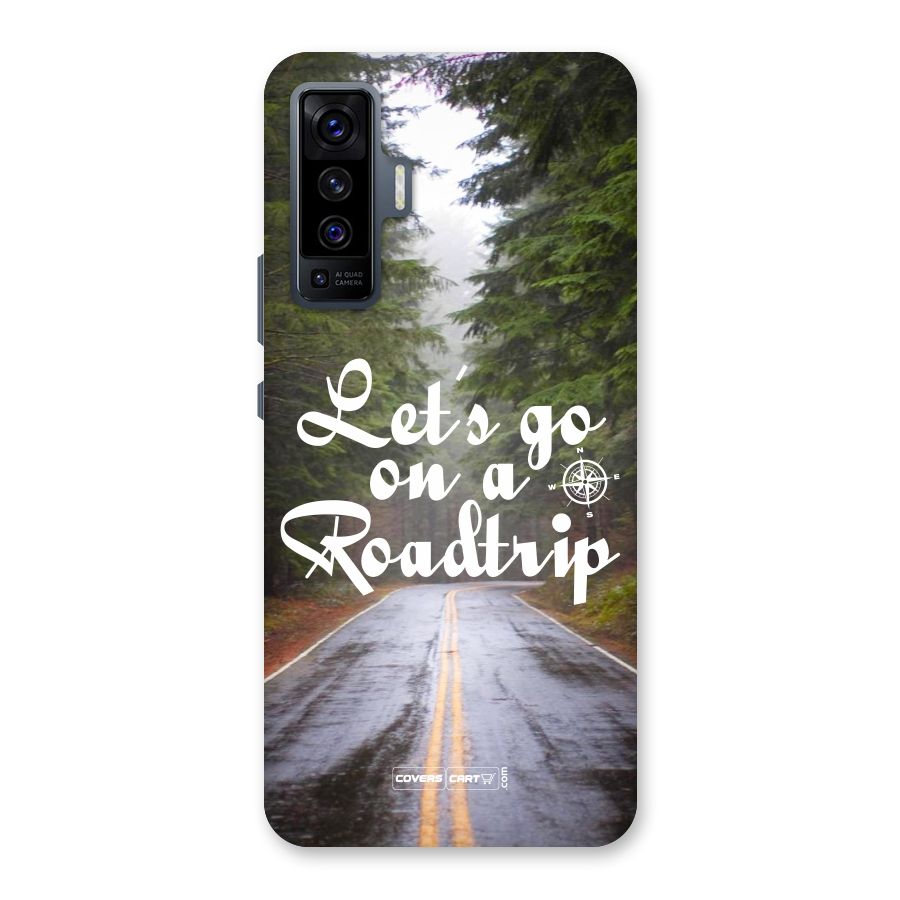 Lets go on a Roadtrip Back Case for Vivo X50