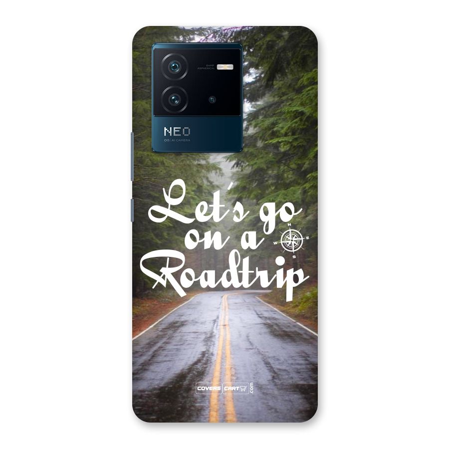 Lets go on a Roadtrip Back Case for Vivo iQOO Neo 6 5G