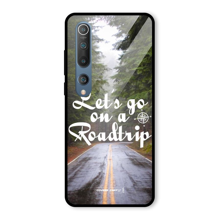 Lets go on a Roadtrip Glass Back Case for Mi 10
