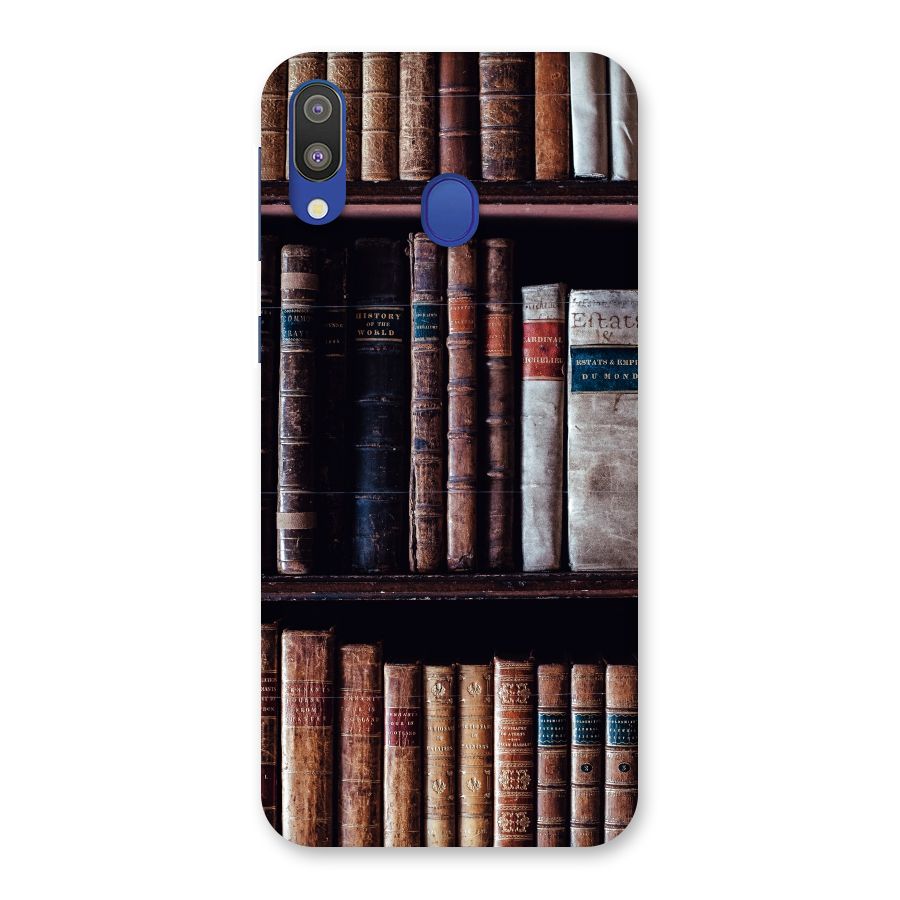 Library Love Back Case for Galaxy M20