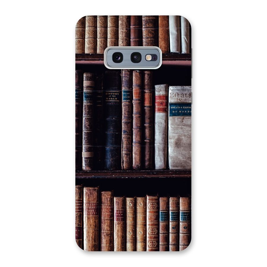 Library Love Back Case for Galaxy S10e