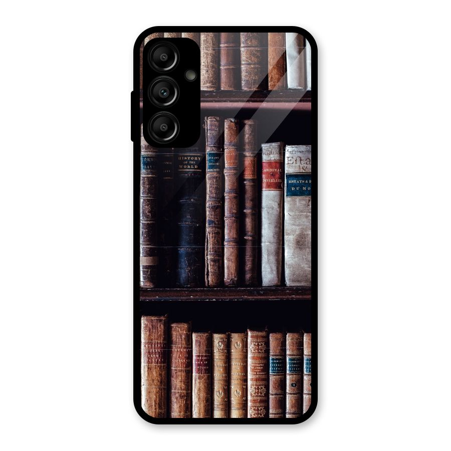 Library Love Glass Back Case for Galaxy A14 5G
