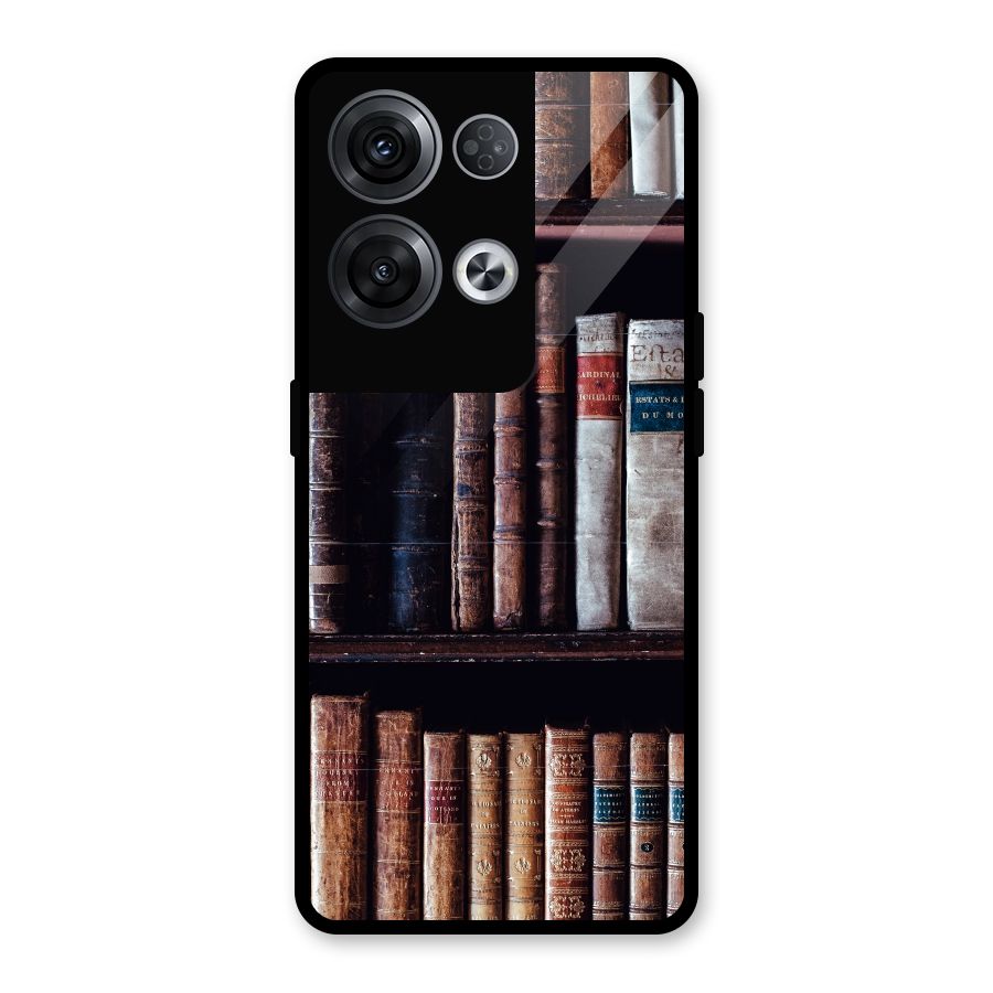 Library Love Glass Back Case for Oppo Reno8 Pro 5G