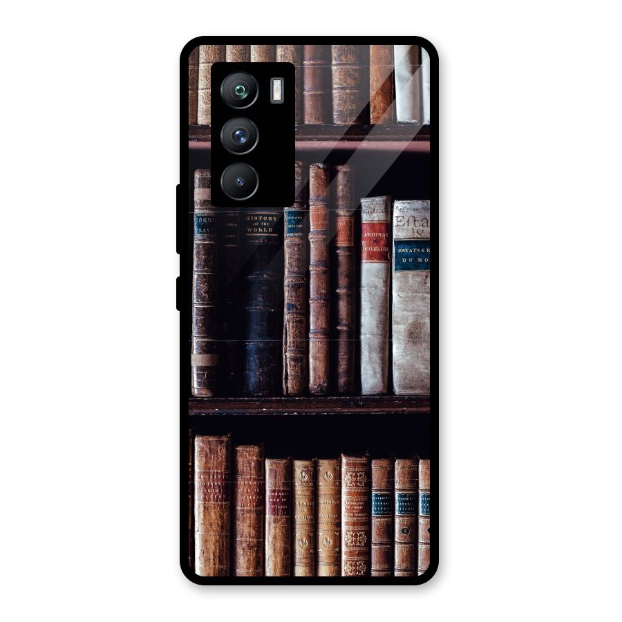 Library Love Glass Back Case for Vivo iQOO 9 SE