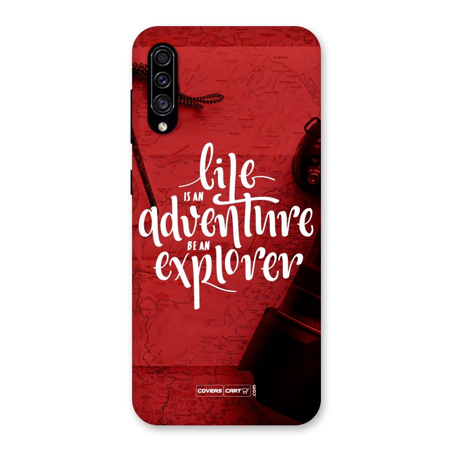 Life Adventure Explorer Back Case for Galaxy A30s