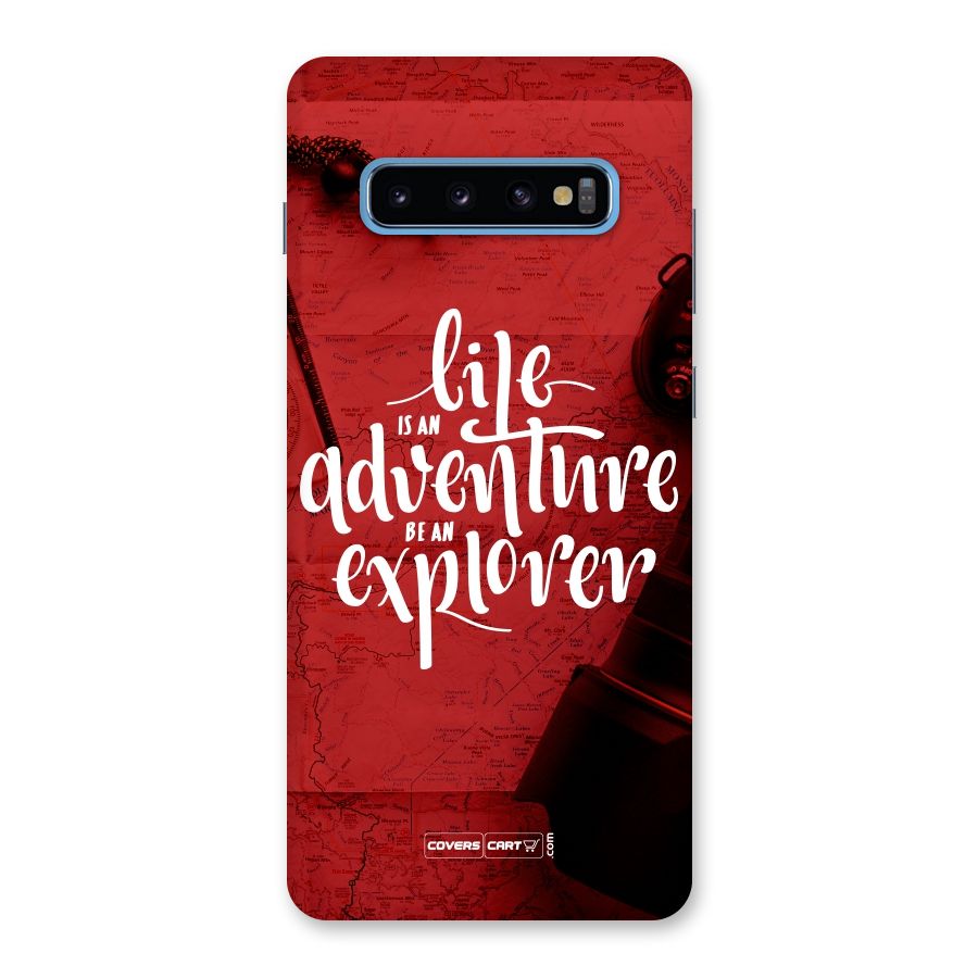 Life Adventure Explorer Back Case for Galaxy S10 Plus