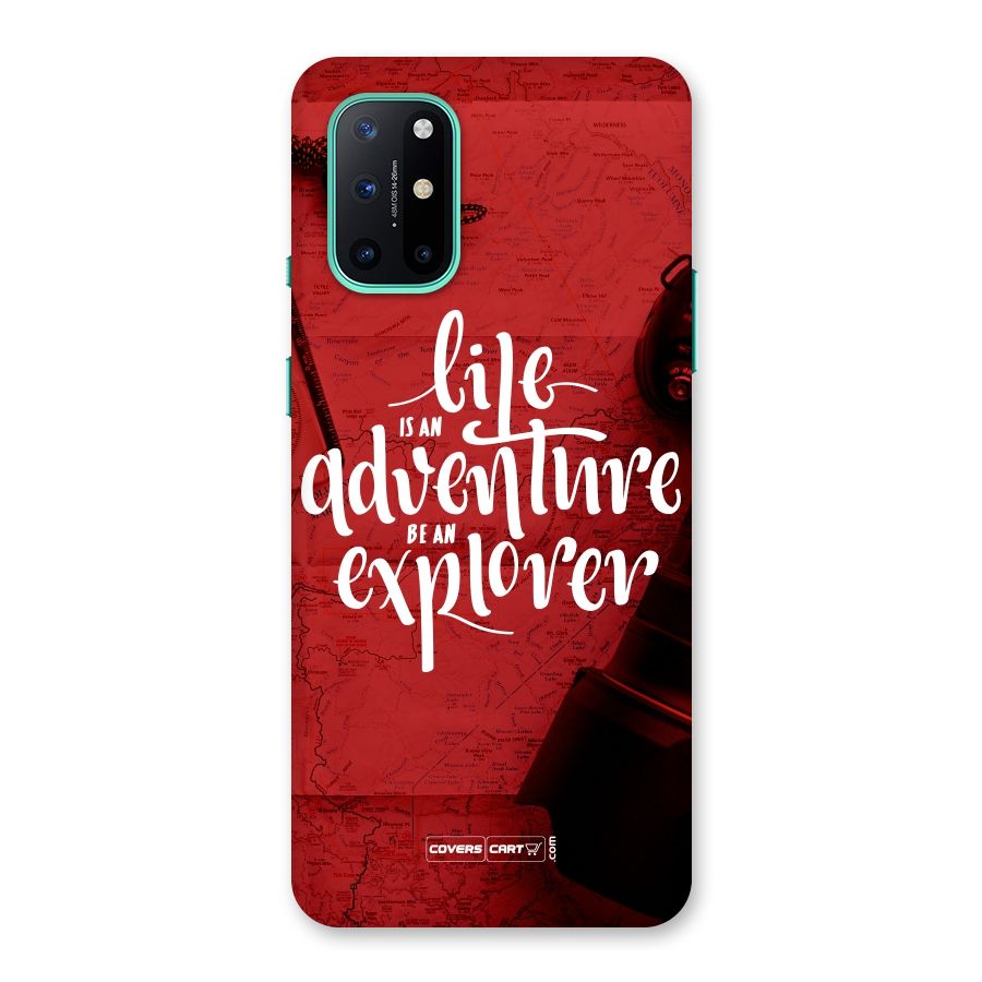 Life Adventure Explorer Back Case for OnePlus 8T