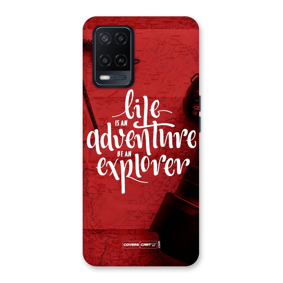 Life Adventure Explorer Back Case for Oppo A54