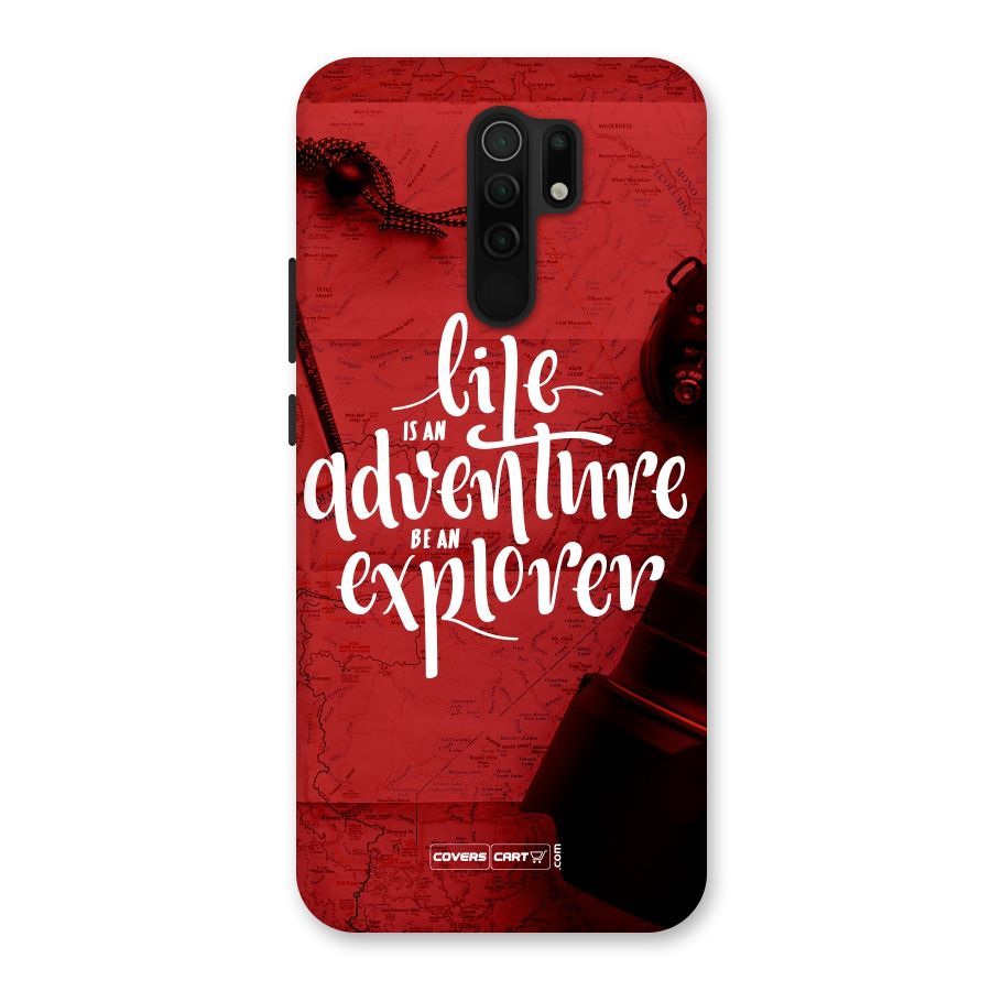Life Adventure Explorer Back Case for Poco M2
