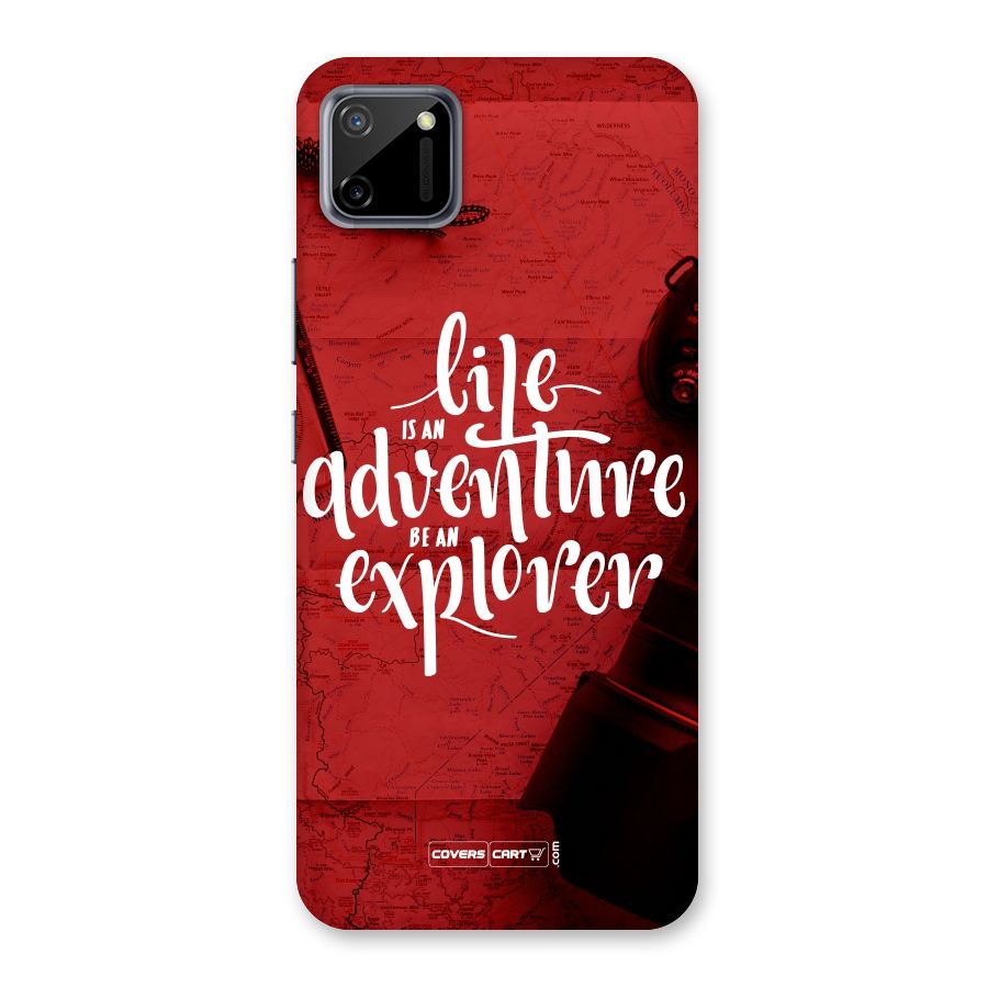 Life Adventure Explorer Back Case for Realme C11