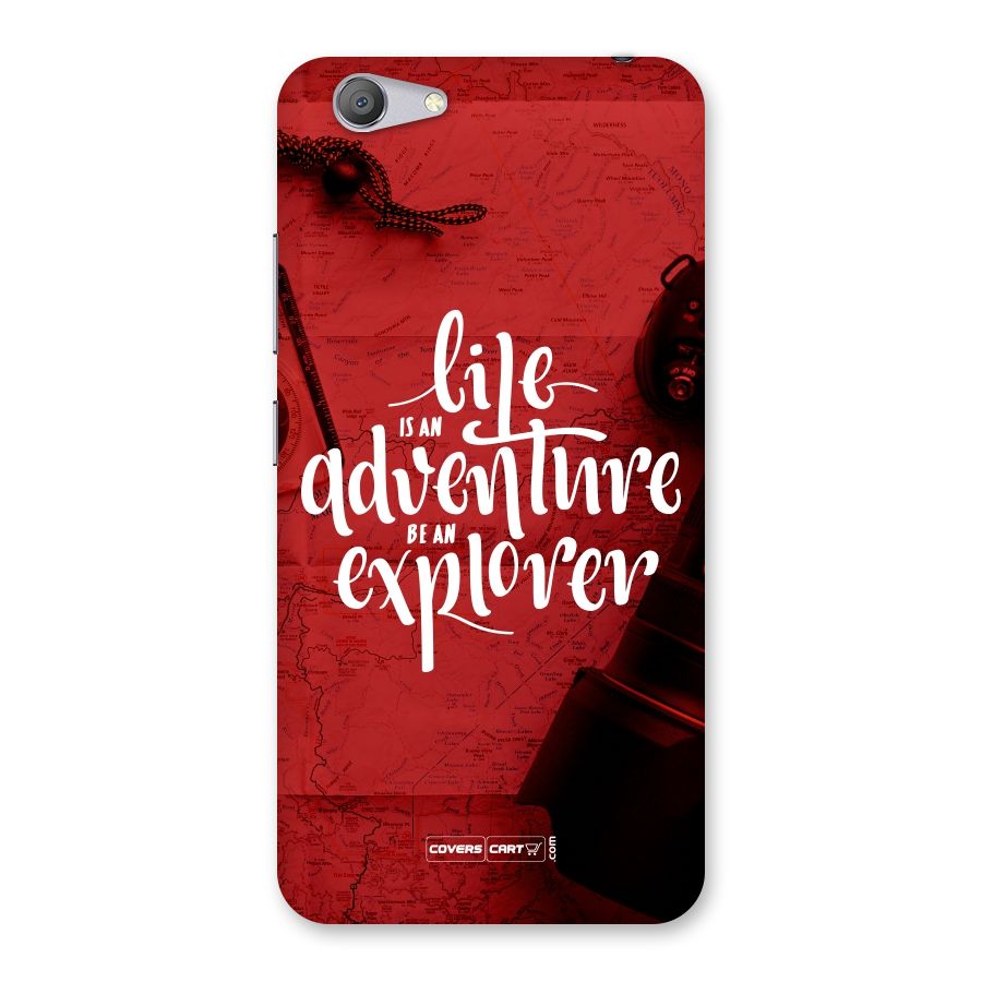 Life Adventure Explorer Back Case for Vivo Y53