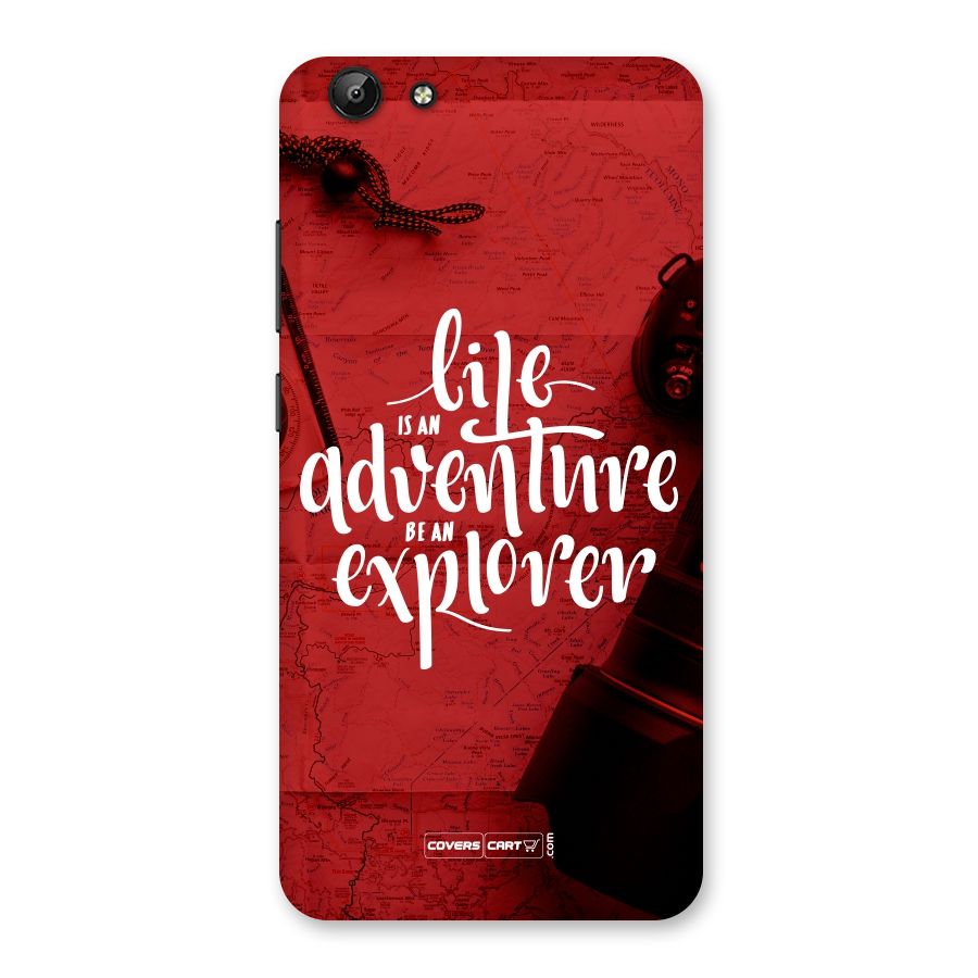 Life Adventure Explorer Back Case for Vivo Y69