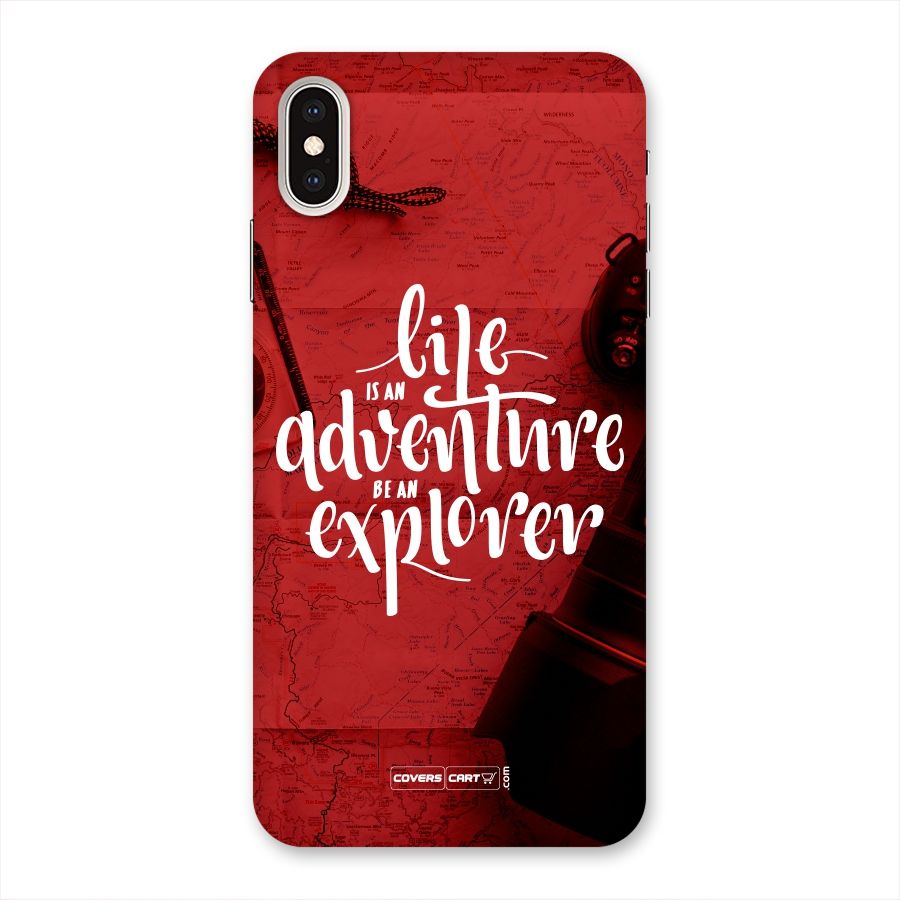 Life Adventure Explorer Back Case for iPhone XS Max