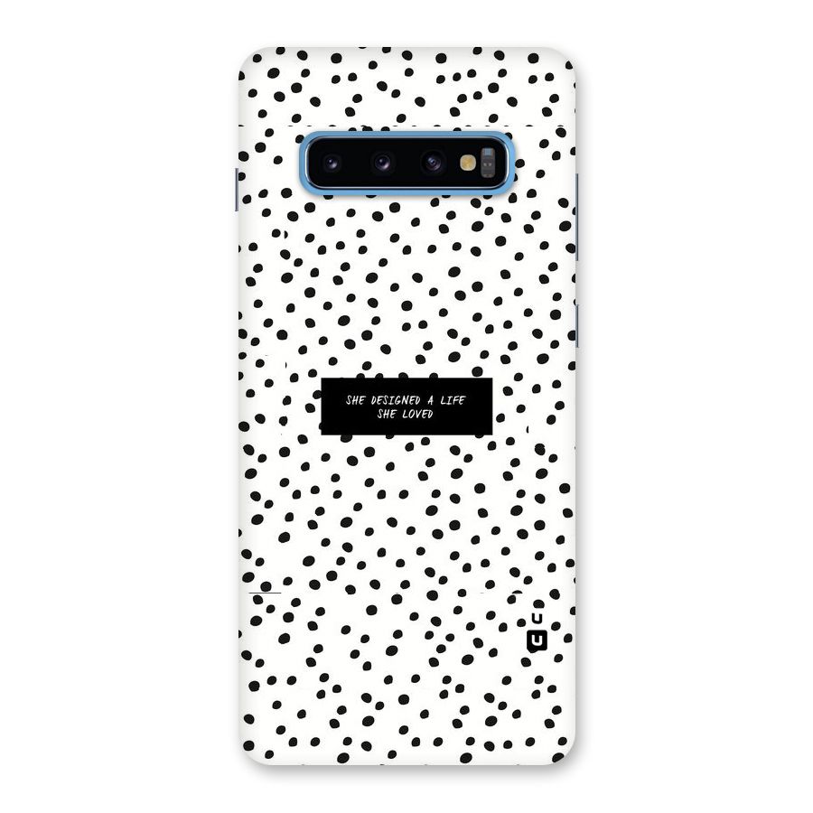 Life Loved Back Case for Galaxy S10 Plus