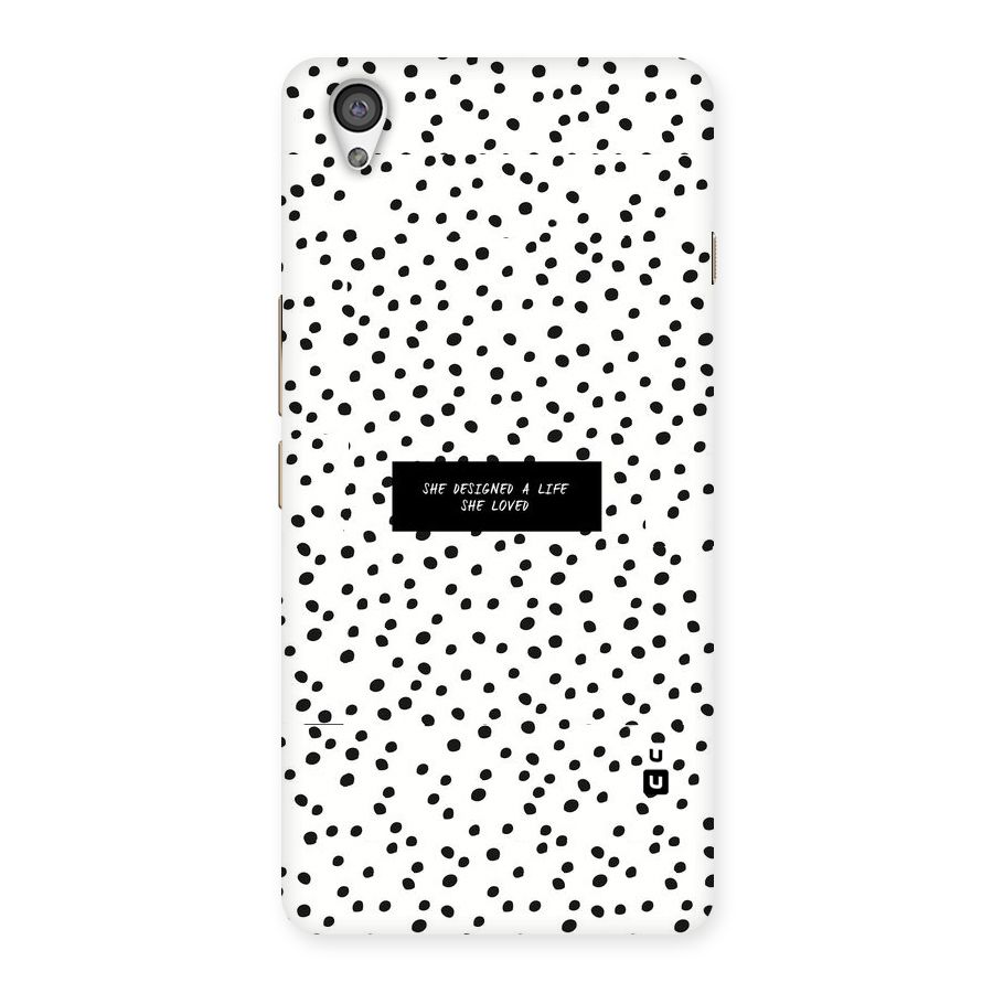 Life Loved Back Case for OnePlus X