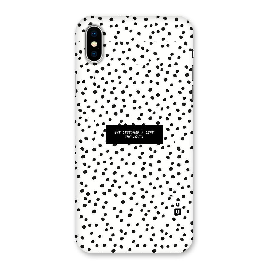 Life Loved Back Case for iPhone XS
