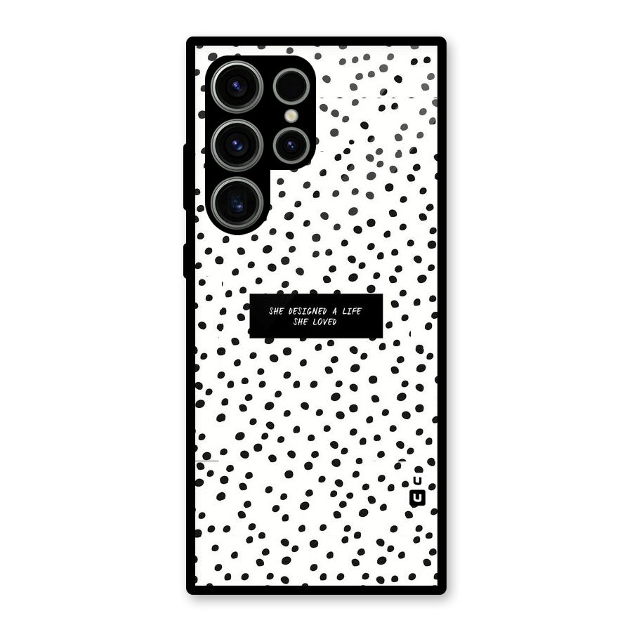 Life Loved Glass Back Case for Galaxy S23 Ultra