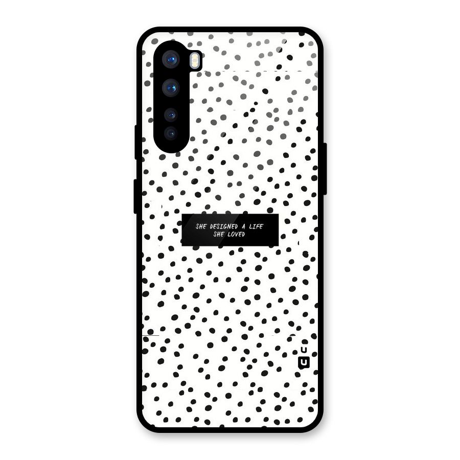 Life Loved Glass Back Case for OnePlus Nord