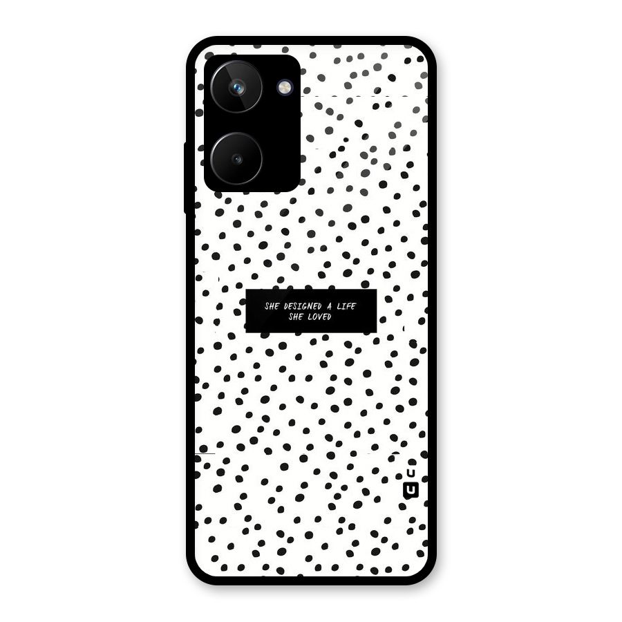 Life Loved Glass Back Case for Realme 10