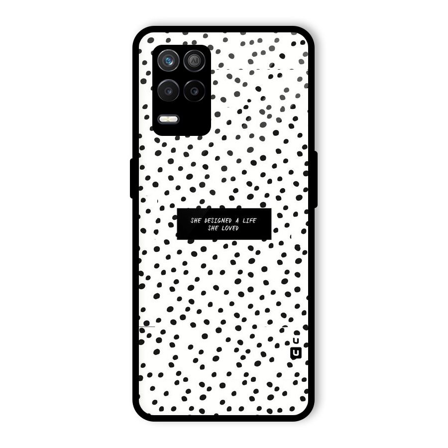 Life Loved Glass Back Case for Realme 8 5G