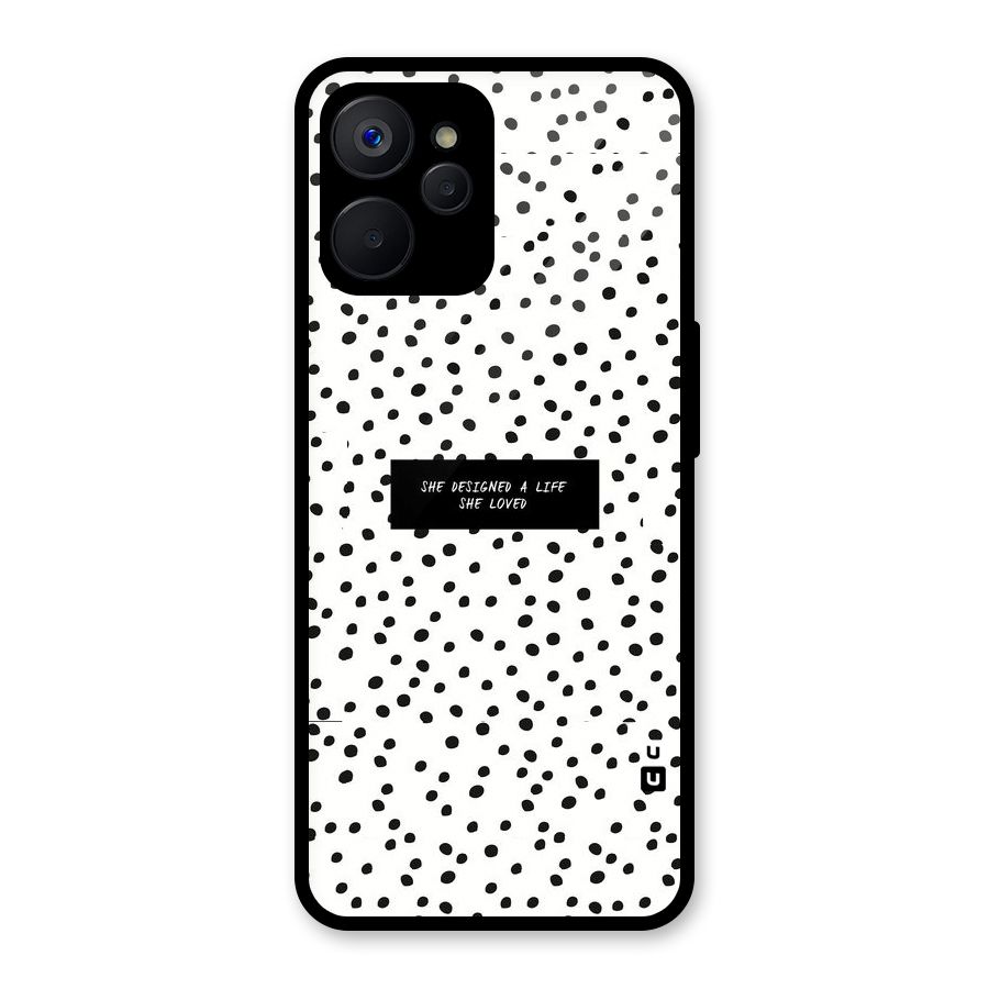 Life Loved Glass Back Case for Realme 9i 5G