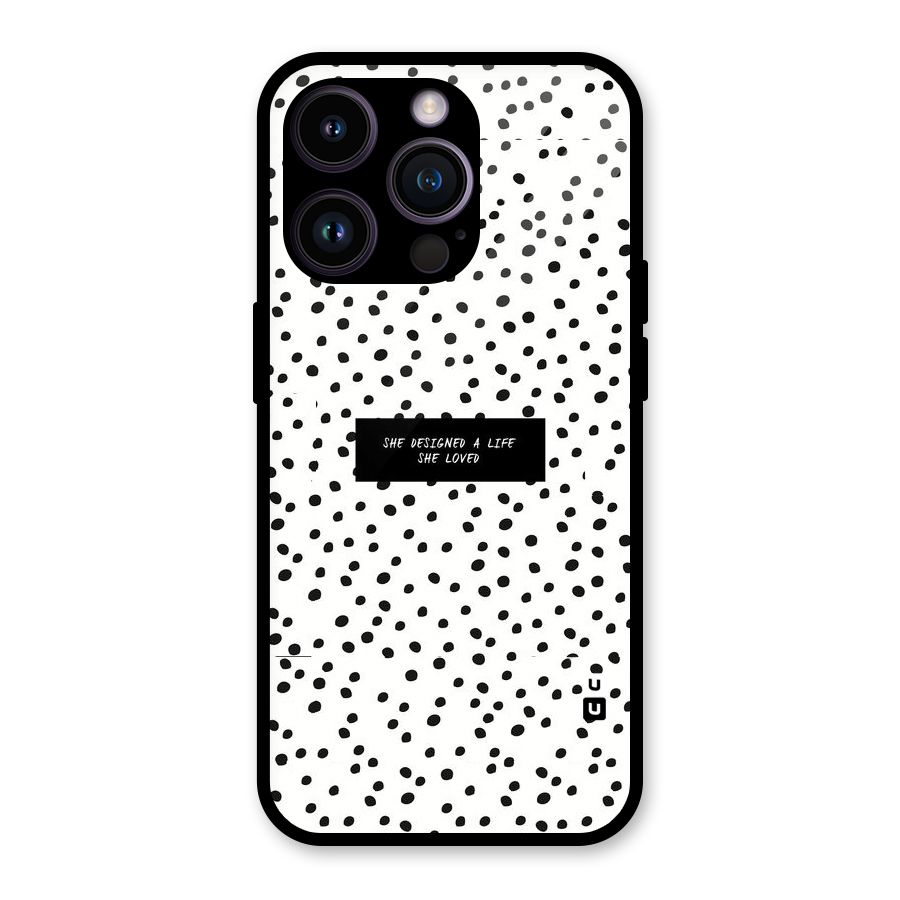 Life Loved Glass Back Case for iPhone 14 Pro
